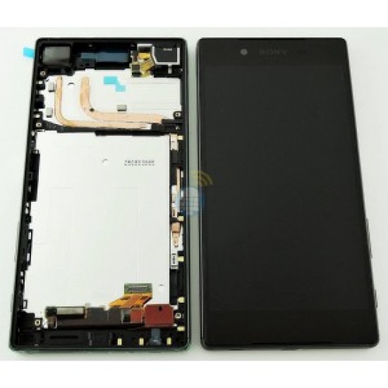 TOUCH+DISPLAY COM FRAME SONY XPERIA Z5 E6653 PRETO